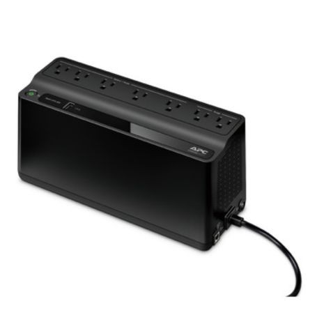 APC BE600M1 Back-UPS 600VA 120V 1 USB Charging Port 7 Outlets