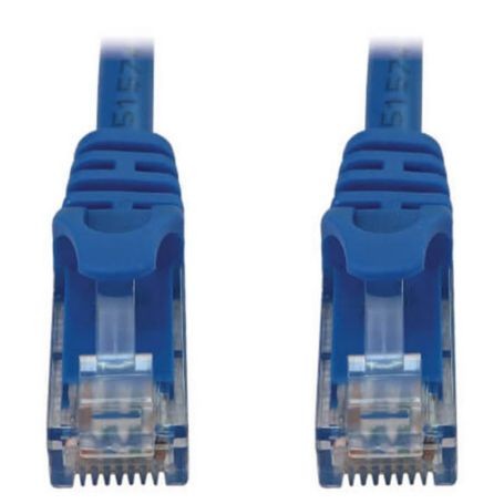 Eaton N261-06N-BL Tripp Lite 6inch Ethernet patch cable Cat6a