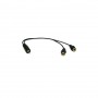 Eaton P313-001 3.5mm Stereo Audio Y-Splitter Cable Compatible Tripp Lite