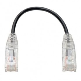 Eaton N201-S8N-BK Tripp Lite 8inch Ethernet patch cable Cat6a