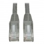Eaton N201-S03-GY Tripp Lite 3ft Ethernet patch cable Cat6a Gray