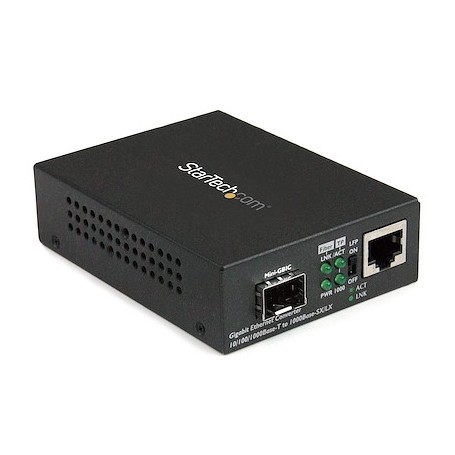StarTech MCM1110SFP Gigabit Ethernet Fiber Media Converter
