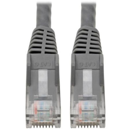 Eaton N200-005-GY Tripp Lite 5ft Ethernet patch cable Cat6a Gray
