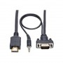 Eaton P566-003-VGA-A HDMI to VGA Adapter Cable Compatible Tripp Lite