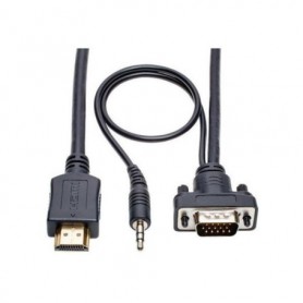 Eaton P566-003-VGA-A HDMI to VGA Adapter Cable Compatible Tripp Lite
