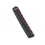 Eaton TLP76MSGB 7-Outlet ECO Surge Protector Compatible Tripp Lite