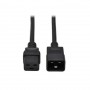 Eaton P036-010-15A Tripp Lite 10 ft C19 to C20 Power Extension Cord