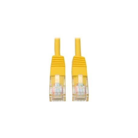 Eaton N002-015-YW Tripp Lite 15 ft Cat5e Yellow Ethernet Cable