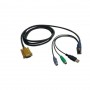 Eaton P778-015 USB PS2 Combo KVM Cable Compatible Tripp Lite