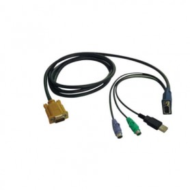 Eaton P778-015 USB PS2 Combo KVM Cable Compatible Tripp Lite