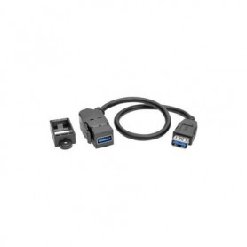Eaton U325-001-KPA-BK Tripp Lite USB 3.0 Keystone/Panel-Mount Coupler Cable
