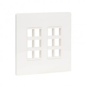 Eaton N080-212 Universal Keystone Wall Plate Compatible Tripp Lite