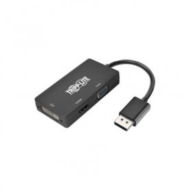 Eaton P136-06N-HDV4K6 Tripp Lite 6 in. DisplayPort to HDMI/DVI/VGA All-in-One Adapter Converter