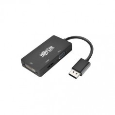 Eaton P136-06N-HDV4K6 Tripp Lite 6 in. DisplayPort to HDMI/DVI/VGA All-in-One Adapter Converter