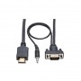 Eaton P566-015-VGA-A Tripp Lite 15 ft HDMI to VGA Active Adapter Cable with Audio