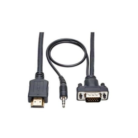 Eaton P566-015-VGA-A Tripp Lite 15 ft HDMI to VGA Active Adapter Cable with Audio
