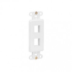 Eaton N042D-002V-WH 2-Port Keystone Center Plate Compatible Tripp Lite