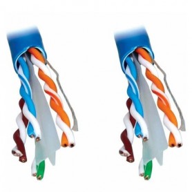 Eaton N222-01K-BL-LS Tripp Lite 1000ft Cat6 Solid Core UTP Bulk Ethernet Cable