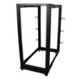 Startech 25U Adjustable Depth Open Frame 4 Post Server Rack