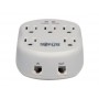 Eaton SK5TEL-0 5-Outlet Surge Protector Compatible Tripp Lite