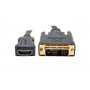 Eaton P130-08N 8 in DVI-D to HDMI Adapter Cable Compatible Tripp Lite