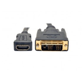 Eaton P130-08N 8 in DVI-D to HDMI Adapter Cable Compatible Tripp Lite