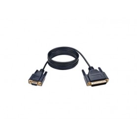 Eaton P456-006 Modem Serial Cable DB9F to DB25M compatible Tripp Lite
