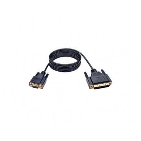 Eaton P456-006 Modem Serial Cable DB9F to DB25M compatible Tripp Lite