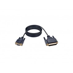 Eaton P456-006 Modem Serial Cable DB9F to DB25M compatible Tripp Lite