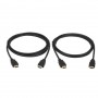 Eaton P568-006-2PK Tripp Lite 6ft HDMI High Speed HDMI Cable 2 Pack