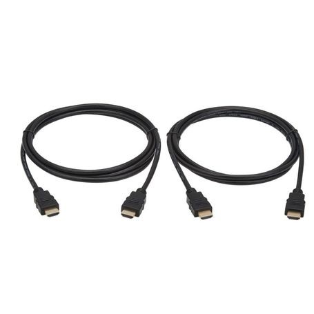 Eaton P568-006-2PK Tripp Lite 6ft HDMI High Speed HDMI Cable 2 Pack