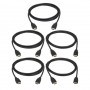 Eaton P568-006-5PK Tripp Lite 6ft HDMI High Speed HDMI Cable 5 Pack