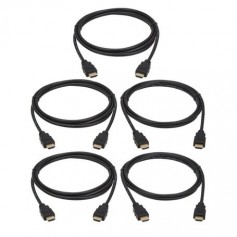 Eaton P568-006-5PK Tripp Lite 6ft HDMI High Speed HDMI Cable 5 Pack