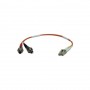 Eaton N457-001-62 Tripp Lite 1 ft LC-ST Duplex Multimode Fiber Adapter