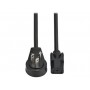 Eaton P006-006-15RR 6ft Right-Angle Computer Power Cord compatible Tripp Lite