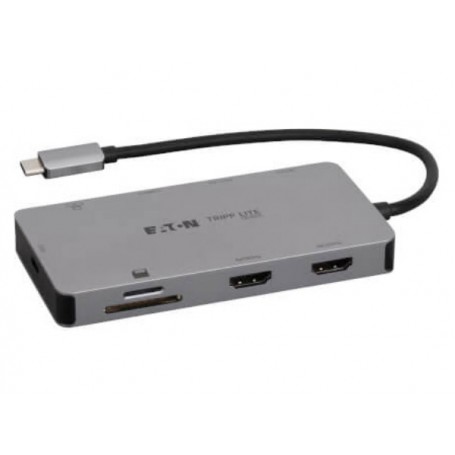 Eaton U442-DOCK8G-GG2 USB-C Triple-Display Travel Dock compatible Tripp Lite