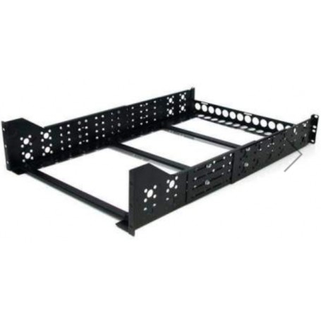 StarTech.com 3U Fixed 19" Adjustable Universal Server Rack Rails