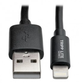 Eaton M100-004COIL-BK Tripp Lite USB A Lightning Sync Charge Cable