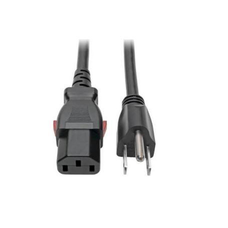Eaton P006-L01 Tripp Lite Locking C13 Computer Power Cord