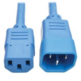 Eaton P004-003-ABL Tripp Lite 3ft PDU Power Cord C13 to C14 10A 250V Blue