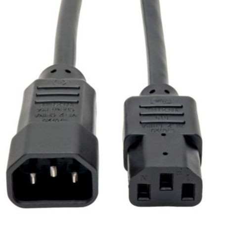 Eaton P004-004 Tripp Lite 4ft PDU Power Cord C13 to C14 10A 250V Black