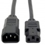 Eaton P004-003 Tripp Lite PDU Power Cord C13 C14 10A 250V 18 AWG