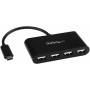 StarTech.com ST4200MINIC 4 Port USB C Hub - Mini Hub - USB-C to 4x USB-A - USB 2.0 Hub