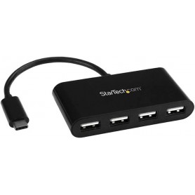 StarTech.com ST4200MINIC 4 Port USB C Hub - Mini Hub - USB-C to 4x USB-A - USB 2.0 Hub