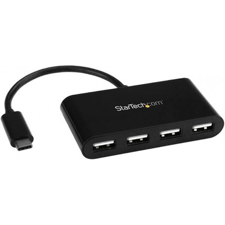 StarTech.com ST4200MINIC 4 Port USB C Hub - Mini Hub - USB-C to 4x USB-A - USB 2.0 Hub