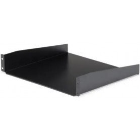 StarTech.com CABSHELF Black Standard Universal Server Rack Cabinet Shelf