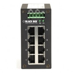 Black Box LPH3100A10-Port Unmanaged Switch with 8 PoE/PoE+ Ports