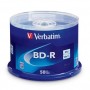 Verbatim 98397 25GB BD-R Blu-ray 16x Discs (50-Pack Spindle)