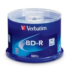 Verbatim 98397 25GB BD-R Blu-ray 16x Discs 50-Pack Spindle