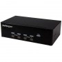 StarTech.com SV431DVGAU2A 4-Port KVM Switch with Dual VGA and 2-Port USB Hub